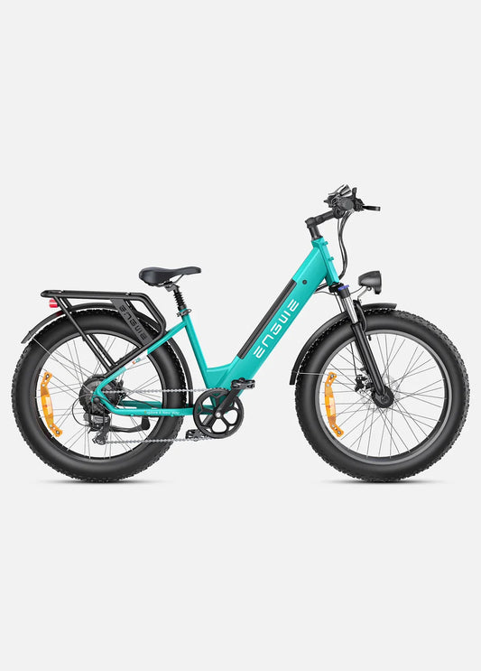 ENGWE E26 All-Terrain E-Bike | 250W | Dual Suspension | 140km Range | 26" Fat Tyre