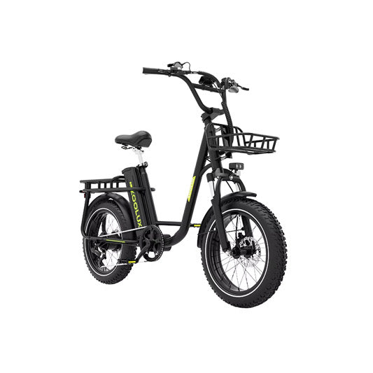 Koolux X7 Pro Foldable Electric Bike | 25Ah Battery | Private Land Use | Black