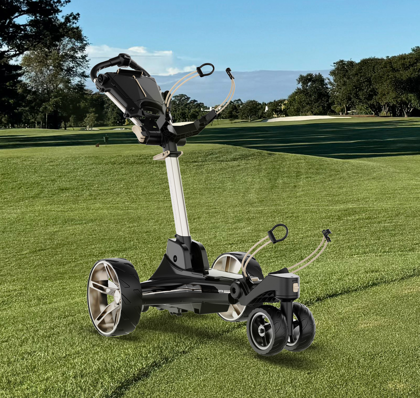 Starway Future Crux G7 Pro Electric Golf Trolley | Dual Motor | Remote Control | 36+ Holes